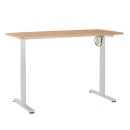 Elevate Oak Electric Lift Desk